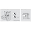 Радиокнопка для Aventos Servo-Drive 21P502, белая