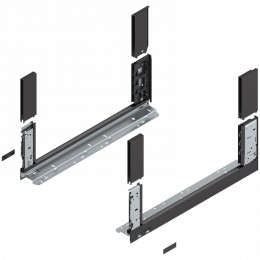Царга "C" Legrabox FREE 500мм (загл., Boxc., инстр.) терра черный, R+L 780C5002S