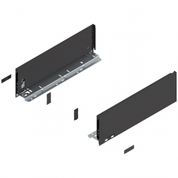 Царга "K" Legrabox 400мм, 770K4002S терра-черный, R+L, с заглушками 