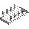 ORGA-LINE для TBX intivo, бутылочница 300/500мм, нерж. ZFL.30BFI6
