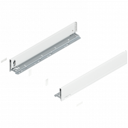 Царга "M" Legrabox 550мм, белый шелк, R+L, с заглушками