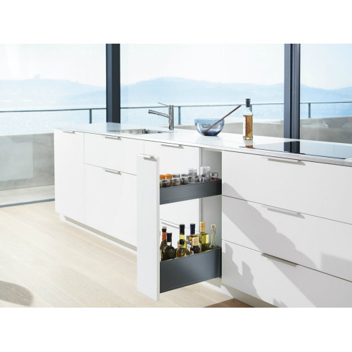 Бутылочница LEGRABOX (ширина 200 мм, глубина 500 мм), серый орион