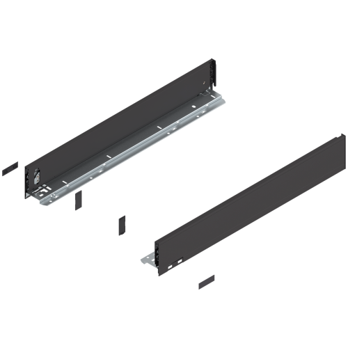 Царга "M" Legrabox 600мм, 770M6002S терра-черный, R+L, с заглушками