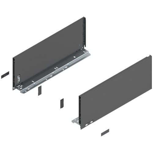 Царга "C" Legrabox 450мм,  770C4502S орион серая, R+L, с заглушками