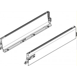 TANDEMBOX intivo, царги L 101/650мм, белые, комплект