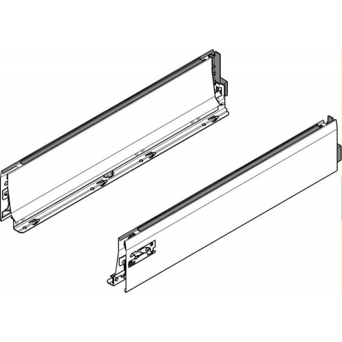TANDEMBOX intivo, царги L 101/650мм, белые, комплект