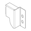 TANDEMBOX, держатель задней стенки для высоты N (81.5мм), серый, лев.