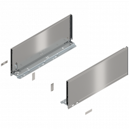 Царга "C" Legrabox 450мм, нержав., 770C4502I R+L, с заглушками