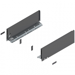 Царга "K" Legrabox 400мм, орион серая, R+L, с заглушками 770K4002S