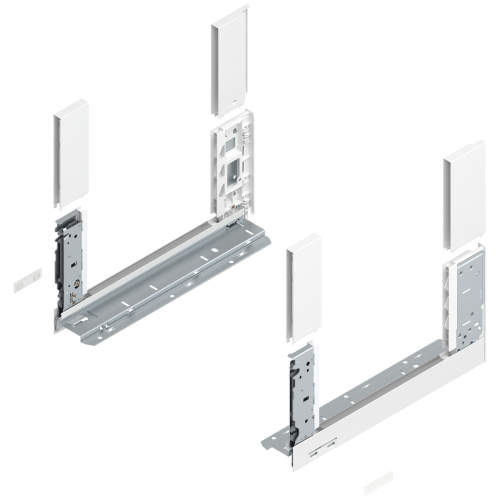 Царга "C" Legrabox FREE 350мм (загл., Boxc., инстр.) белый шелк, R+L 780C3502S