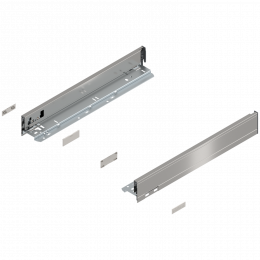 Царга "N" Legrabox 450мм, 770N4502I нержав., R+L, с заглушками