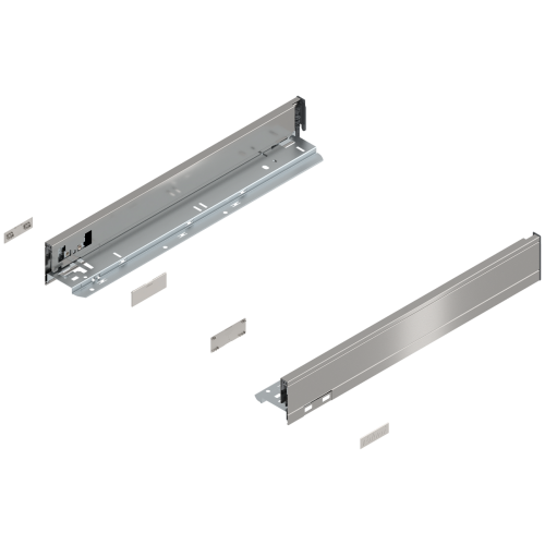 Царга "N" Legrabox 450мм, 770N4502I нержав., R+L, с заглушками