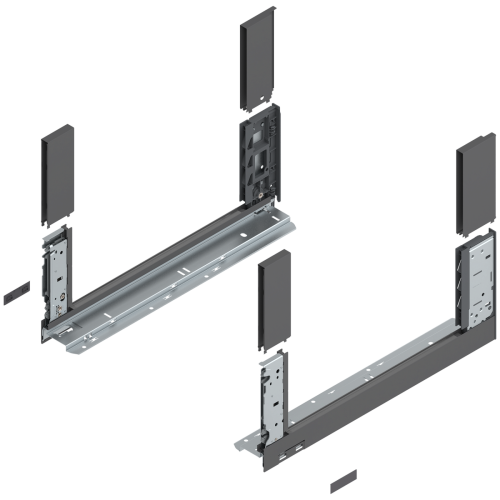 Царга "C" Legrabox FREE 450мм (загл., Boxc., инстр.) орион серый, R+L 780C4502S