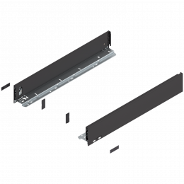 Царга "M" Legrabox 550мм, 770M5502S терра-черный, R+L, с заглушками