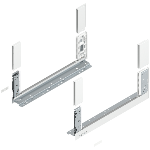 Царга "C" Legrabox FREE 500мм (загл., Boxc., инстр.) белый шелк, R+L 780C5002S