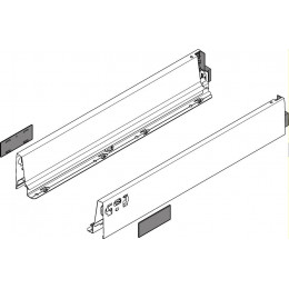 TANDEMBOX intivo/antaro, царги М 83/550мм, белые, комплект