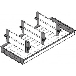 ORGA-LINE для TBX intivo, бутылочница 300/450мм, белая ZFL.30BFS4